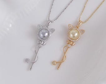 2 pieces, charm settings, 7mm Setting, no pearl no chain