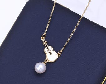 without pearl, necklace setting, 1 piece, chain 45cm