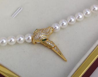 snake clasp, 35mm, 3 sets