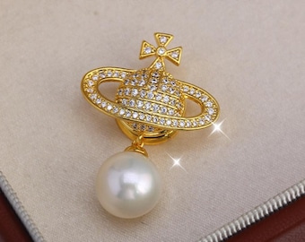 without pearl, magnetic brooch setting, 1 piece, 15mm
