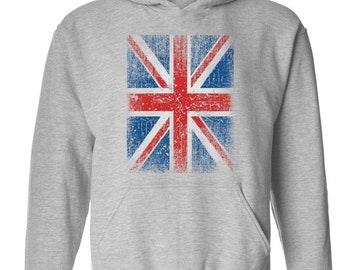 Buy Cool Shirts Ladies Union Jack Full Zip Hoodie Pocket Print