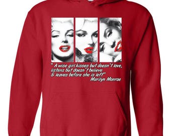 hoodie marilyn monroe