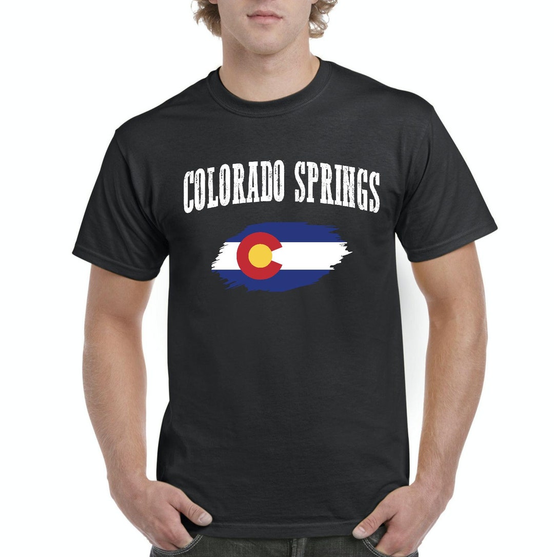 Colorado Springs Men's Short Sleeve T-shirt - Etsy
