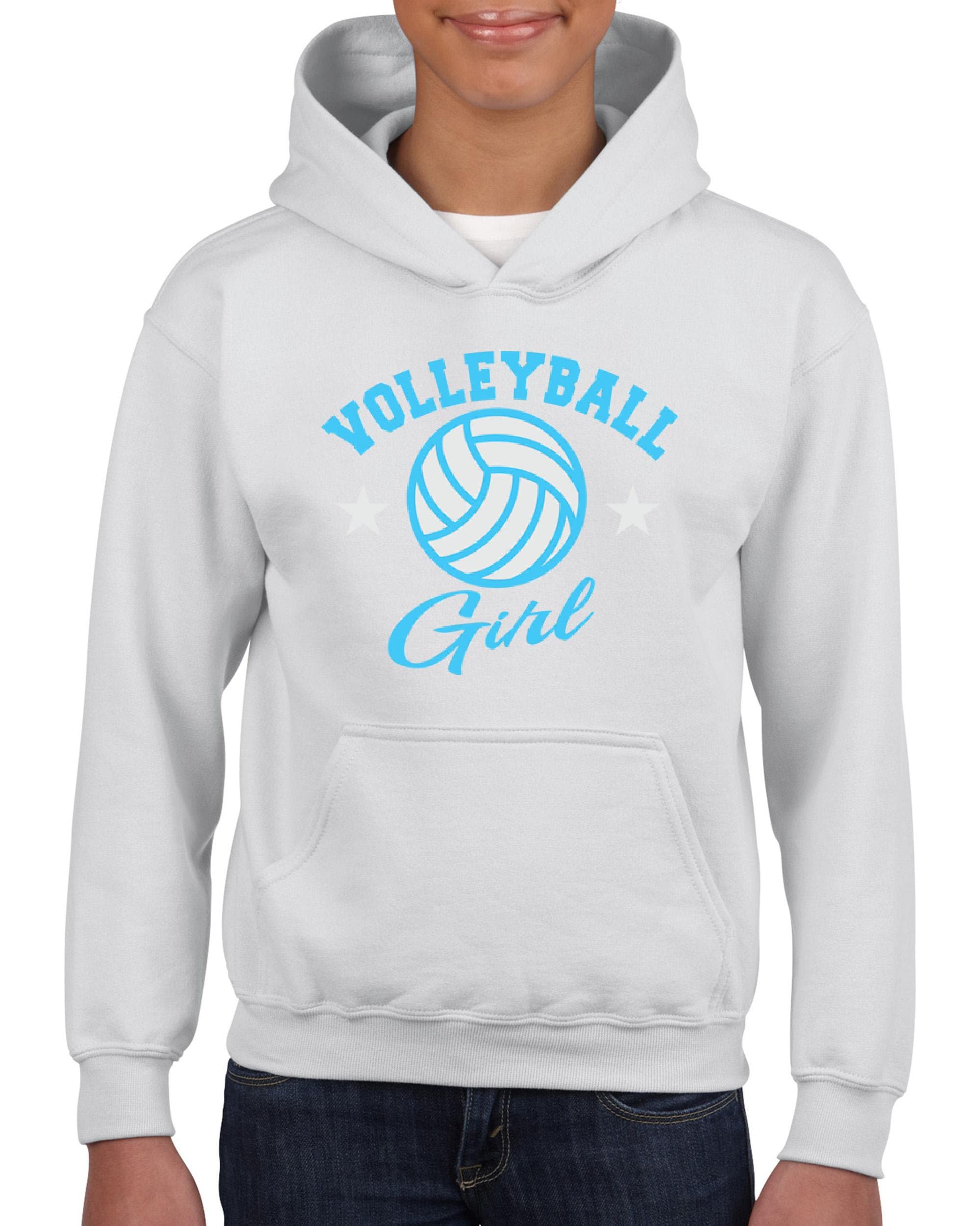 Volleyball Fan Gift Volleyball Girl Unisex Hoodie For Girls Etsy