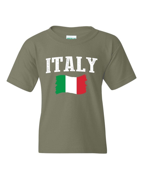 Italy Unisex Youth Shirts T-Shirt Tee