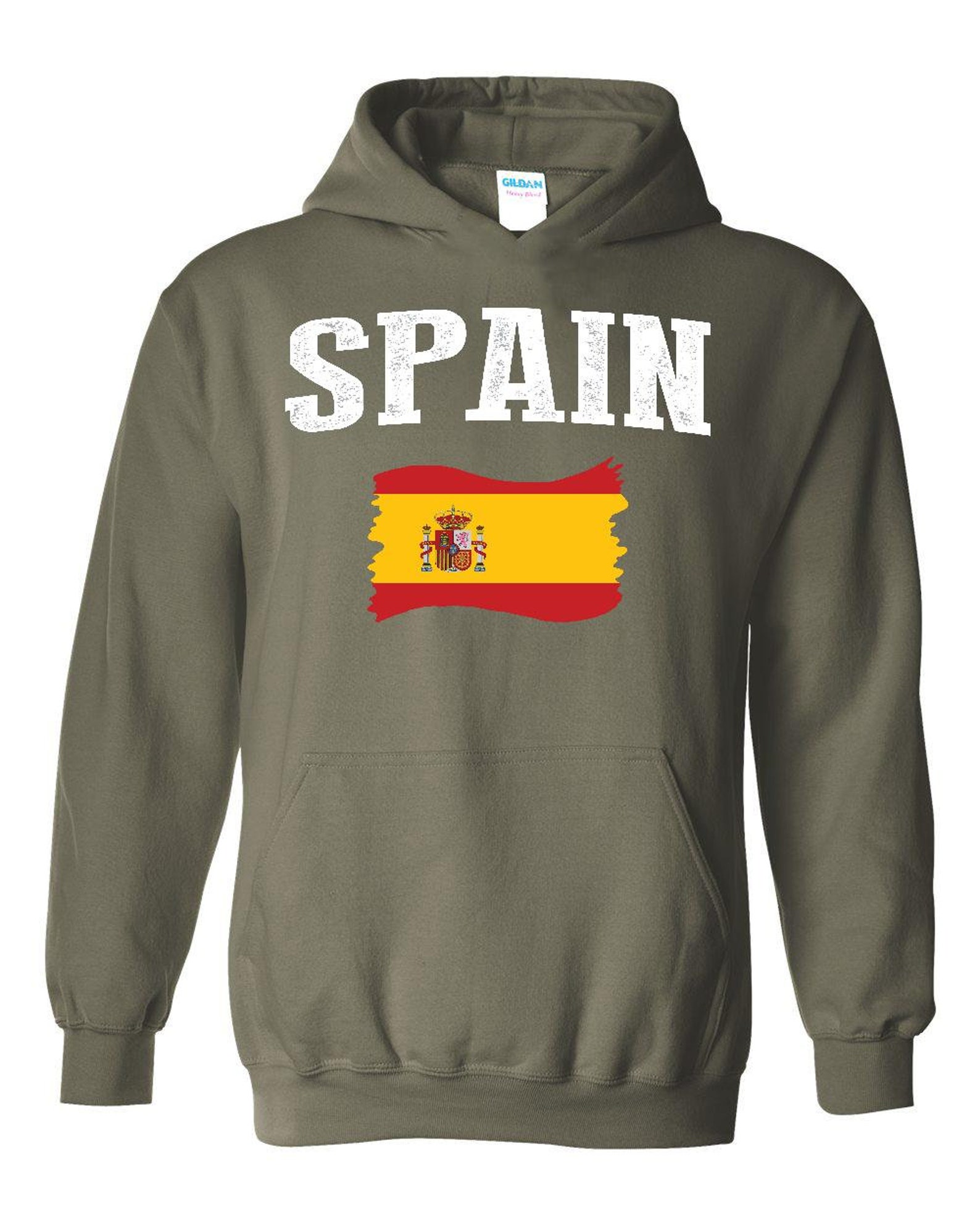 Spain Unisex Hoodie Hooded Sweatshirt Etsy