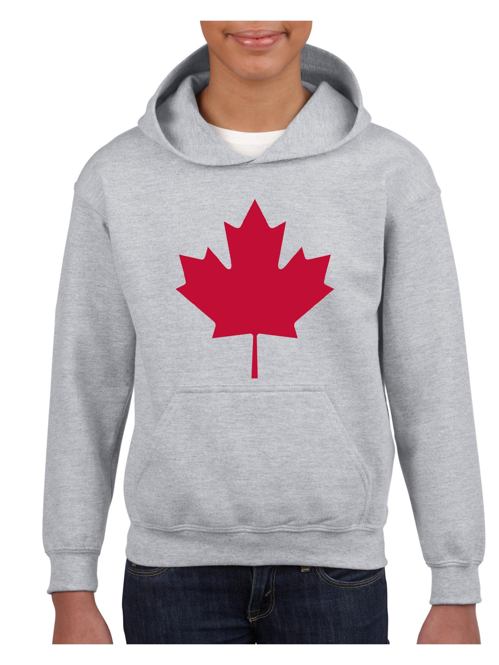 Canada Maple Leaf Flag Canadian Pullover Hoodie