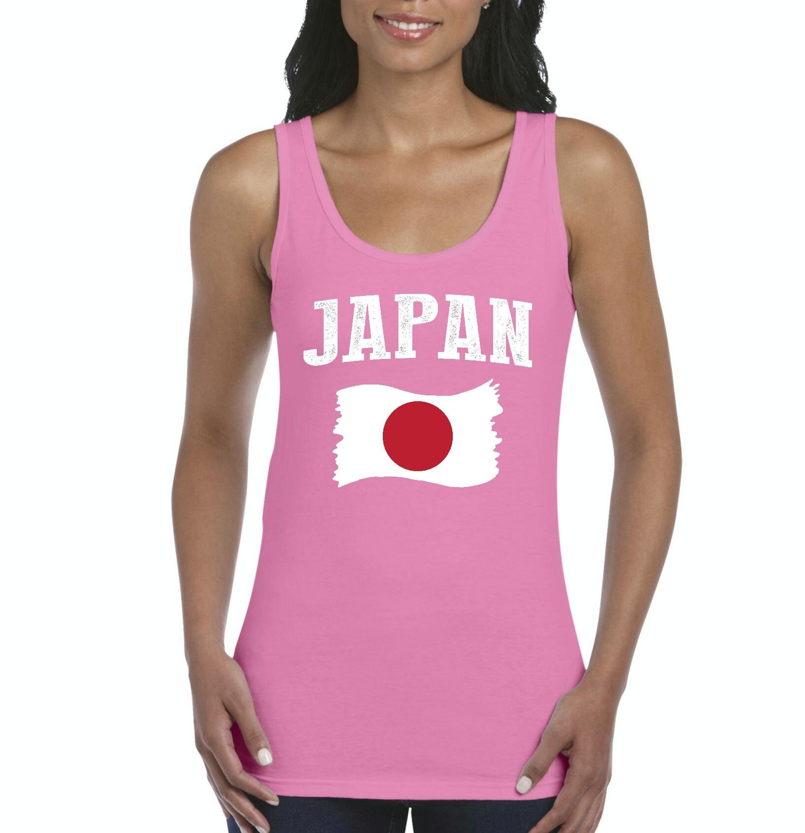 Japan Women Tanks Tank Tops Etsy