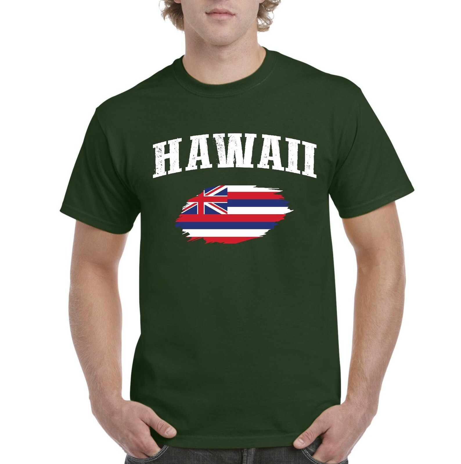 Hawaii State Flag Maui Kauai Oahu Honolulu Rainbow Warriors Etsy