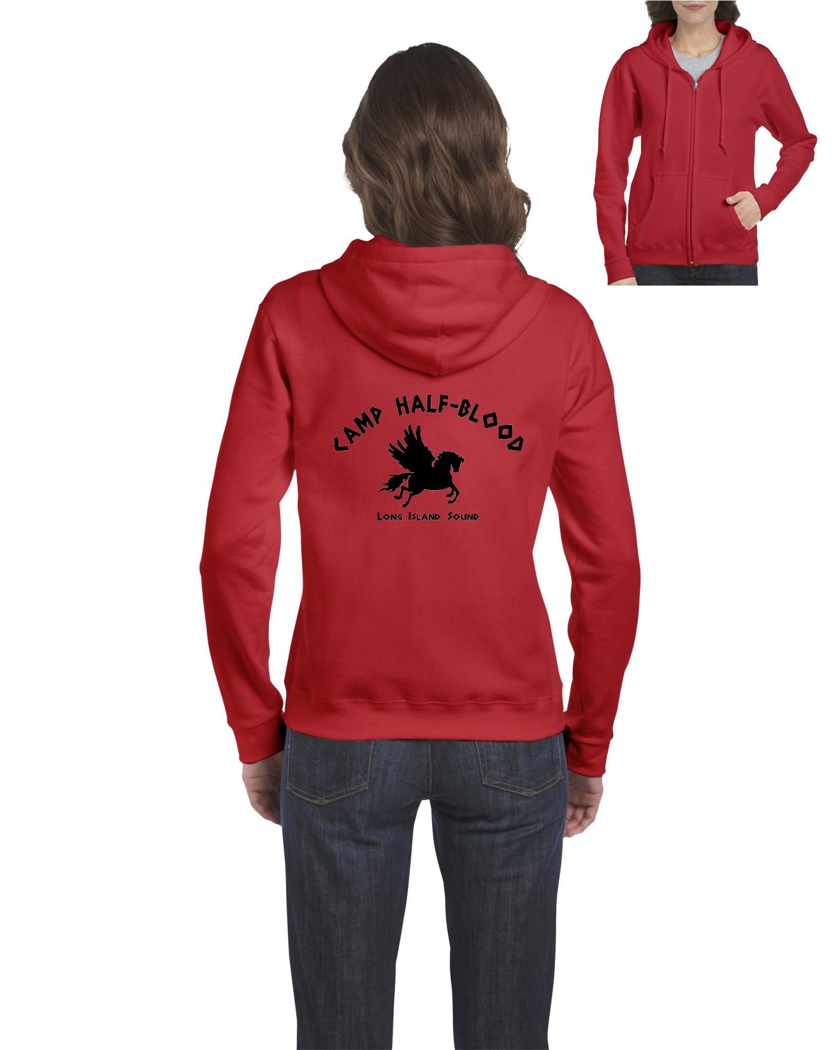 Women's Plus Sweatshirts and Hoodies - Camp Half Blood Demigods 