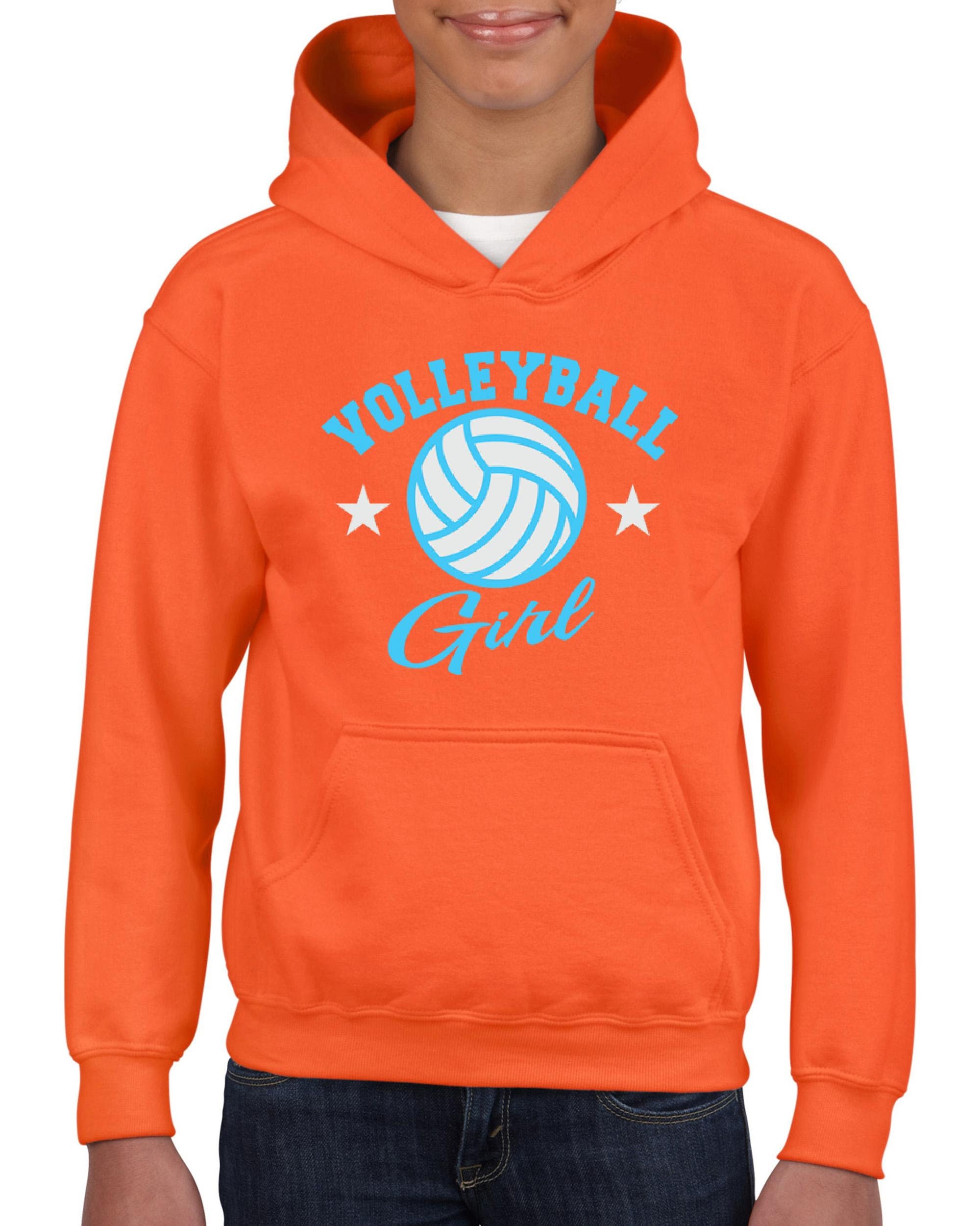 Volleyball Fan Gift Volleyball Girl Unisex Hoodie For Girls | Etsy