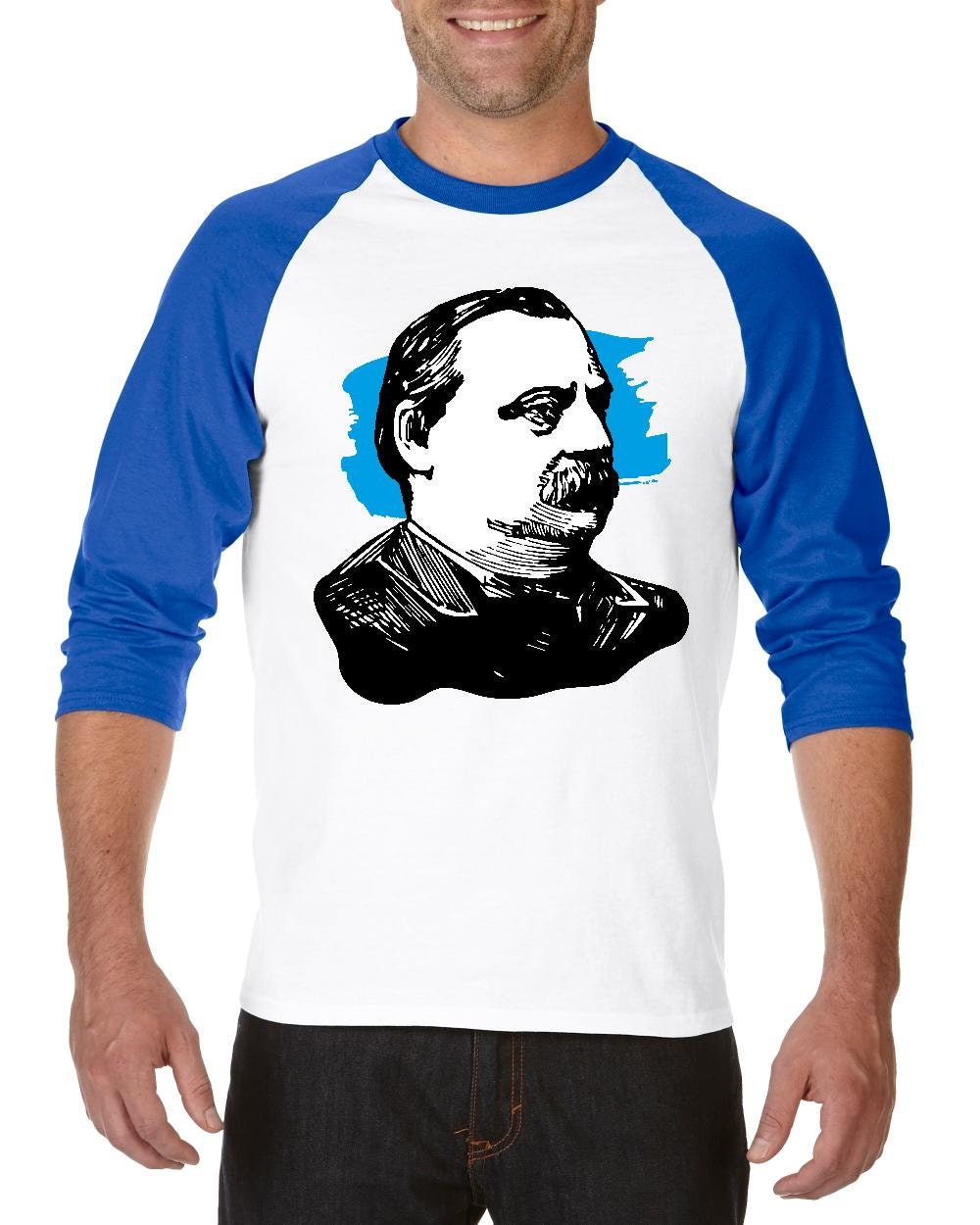 Grover Cleveland American President Raglan Sleeve Baseball - Etsy