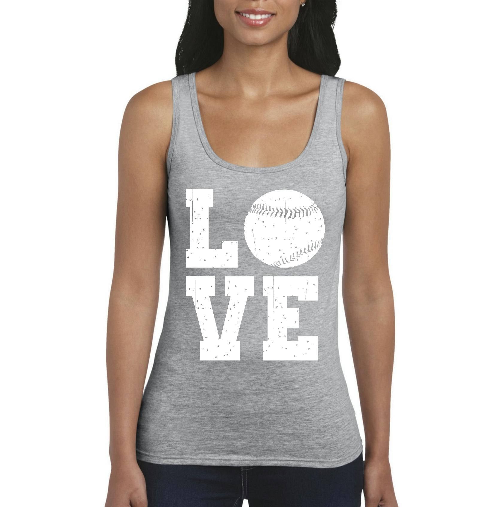 Baseball Tank Top Love Baseball Women's Tank Top Etsy