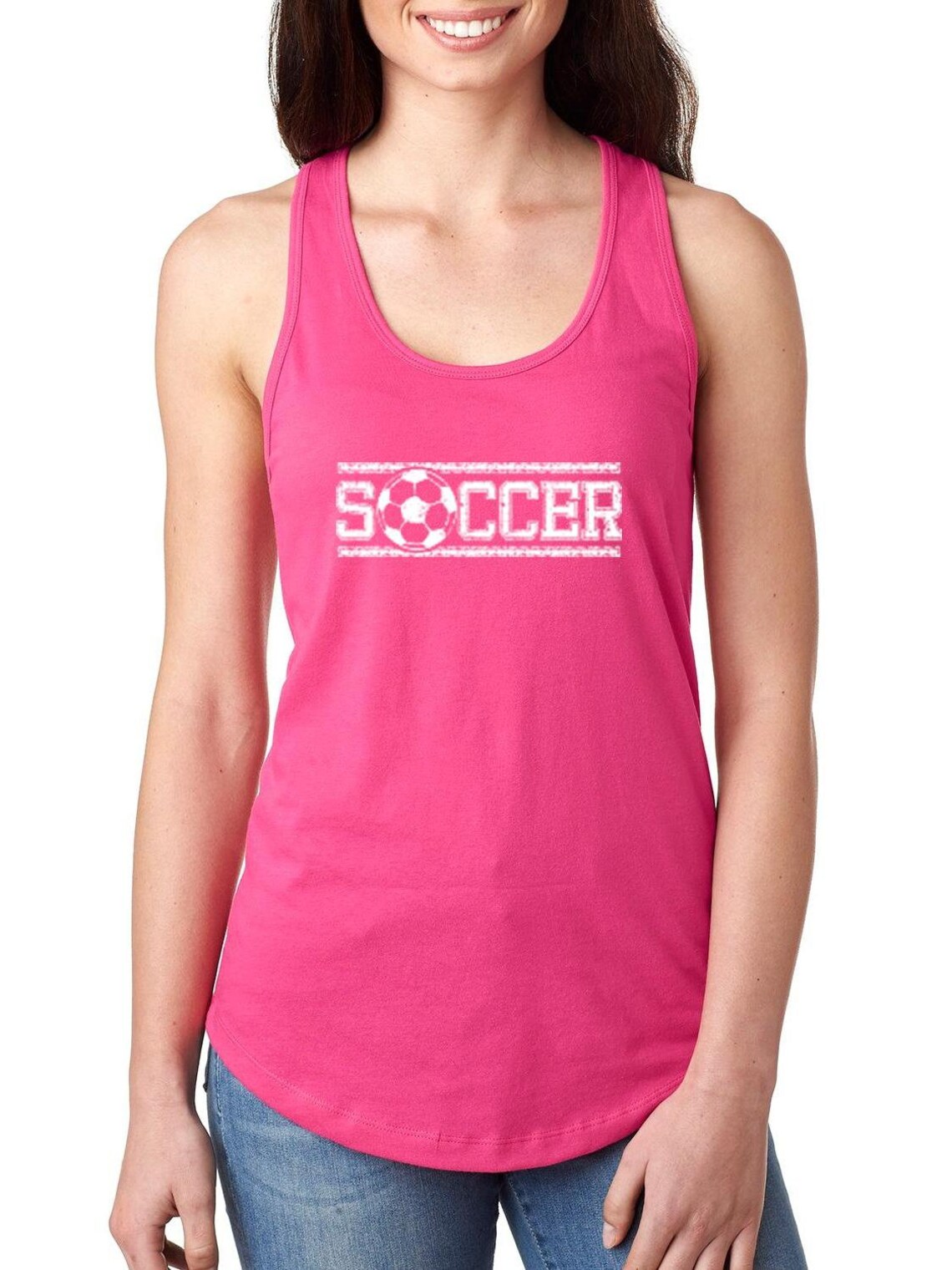 Soccer Fan Gift Soccer Balls Women's Racerback Tank Top Etsy