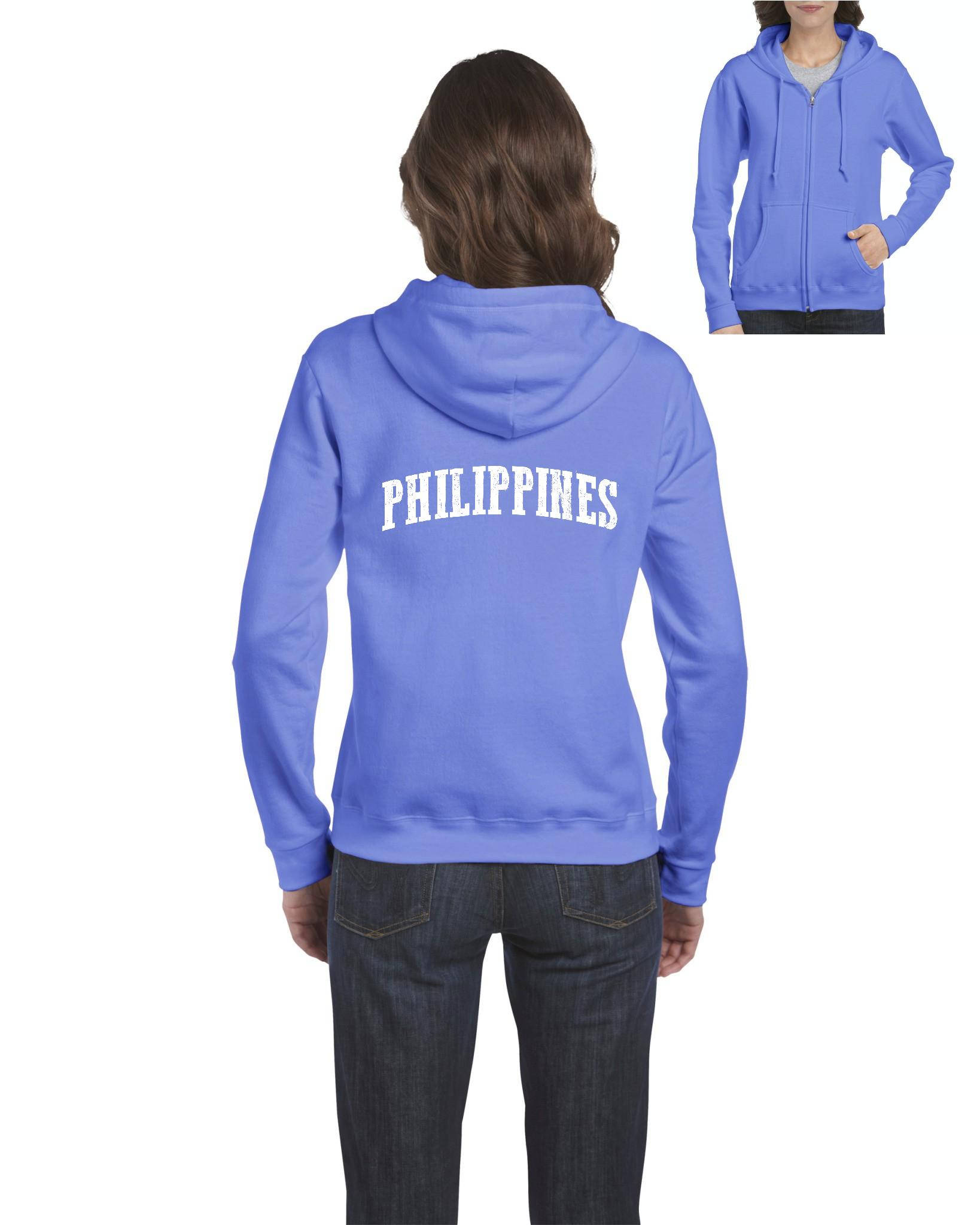 Philippines Hoodie Philippines Philippines Fullzip Etsy