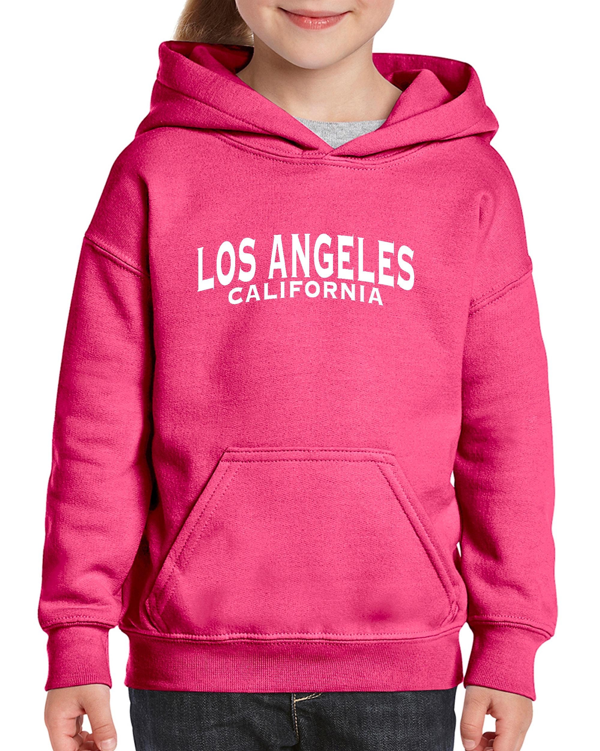 Los Angeles California in White Cali Unisex Hoodie for Girls - Etsy