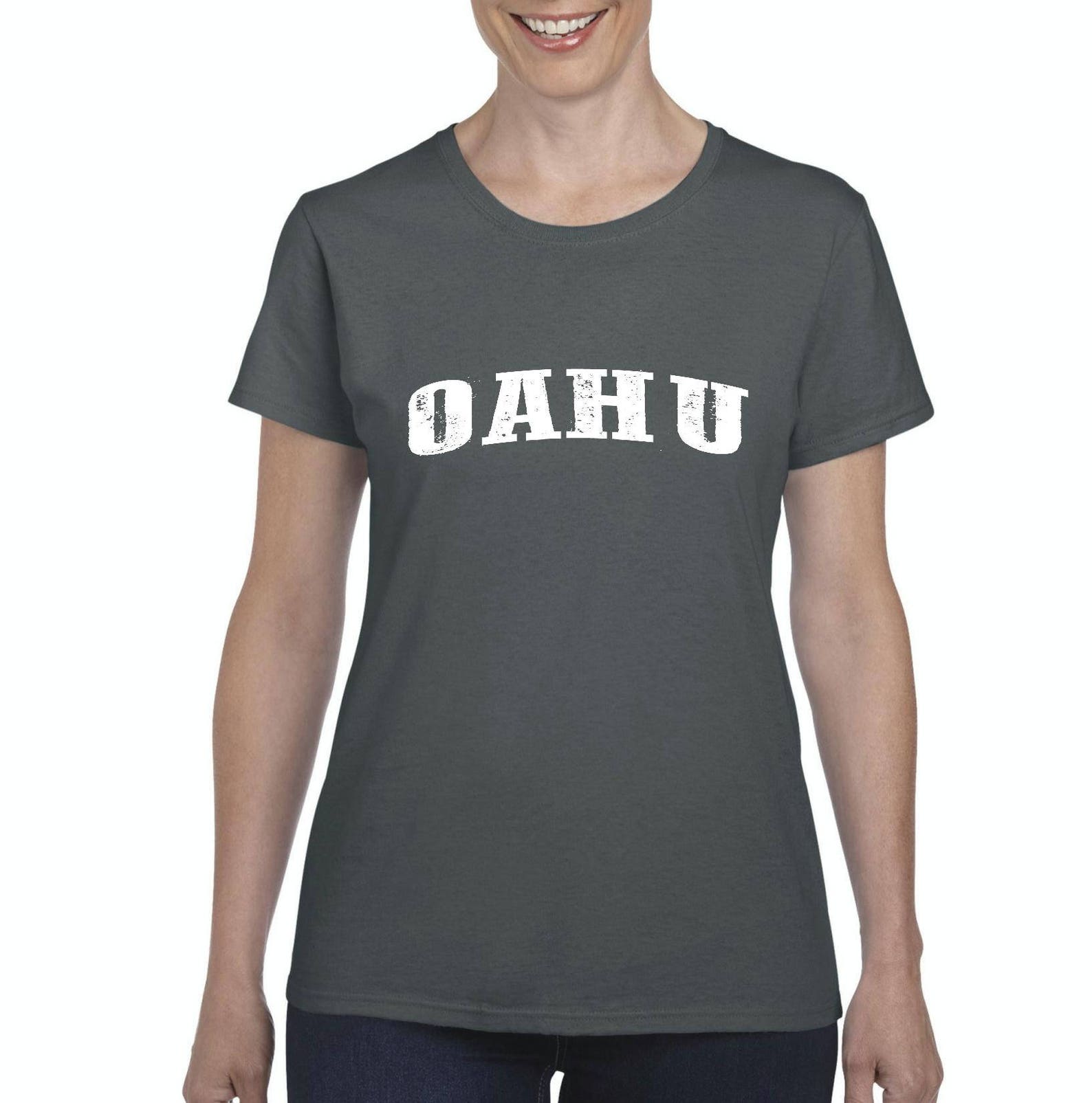 Oahu Tshirt Oahu Hawaii Women's Tshirt Tee Etsy