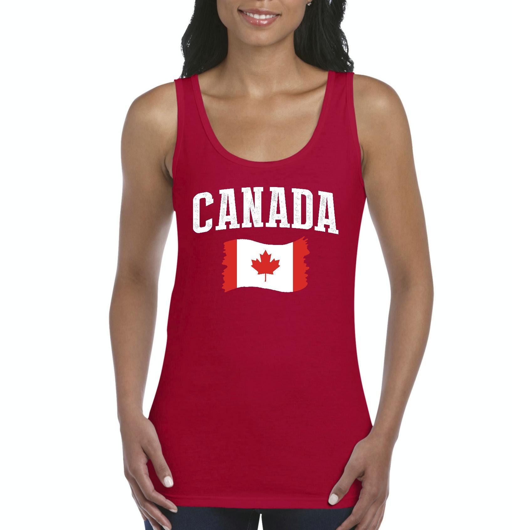 Canada Women Tanks Tank Tops Etsy