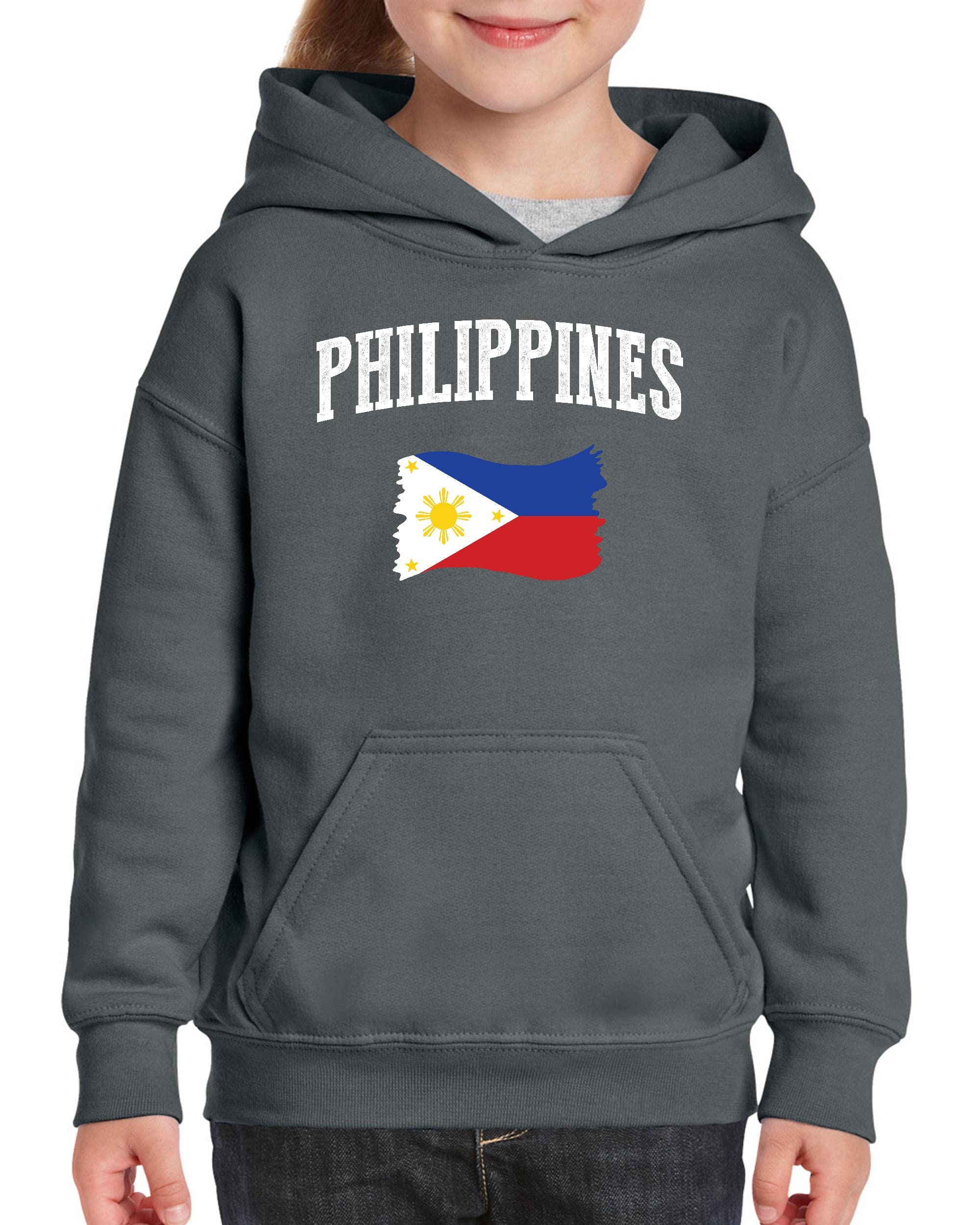 Philippines Youth Hoodie Hooded Sweatshirt | Etsy