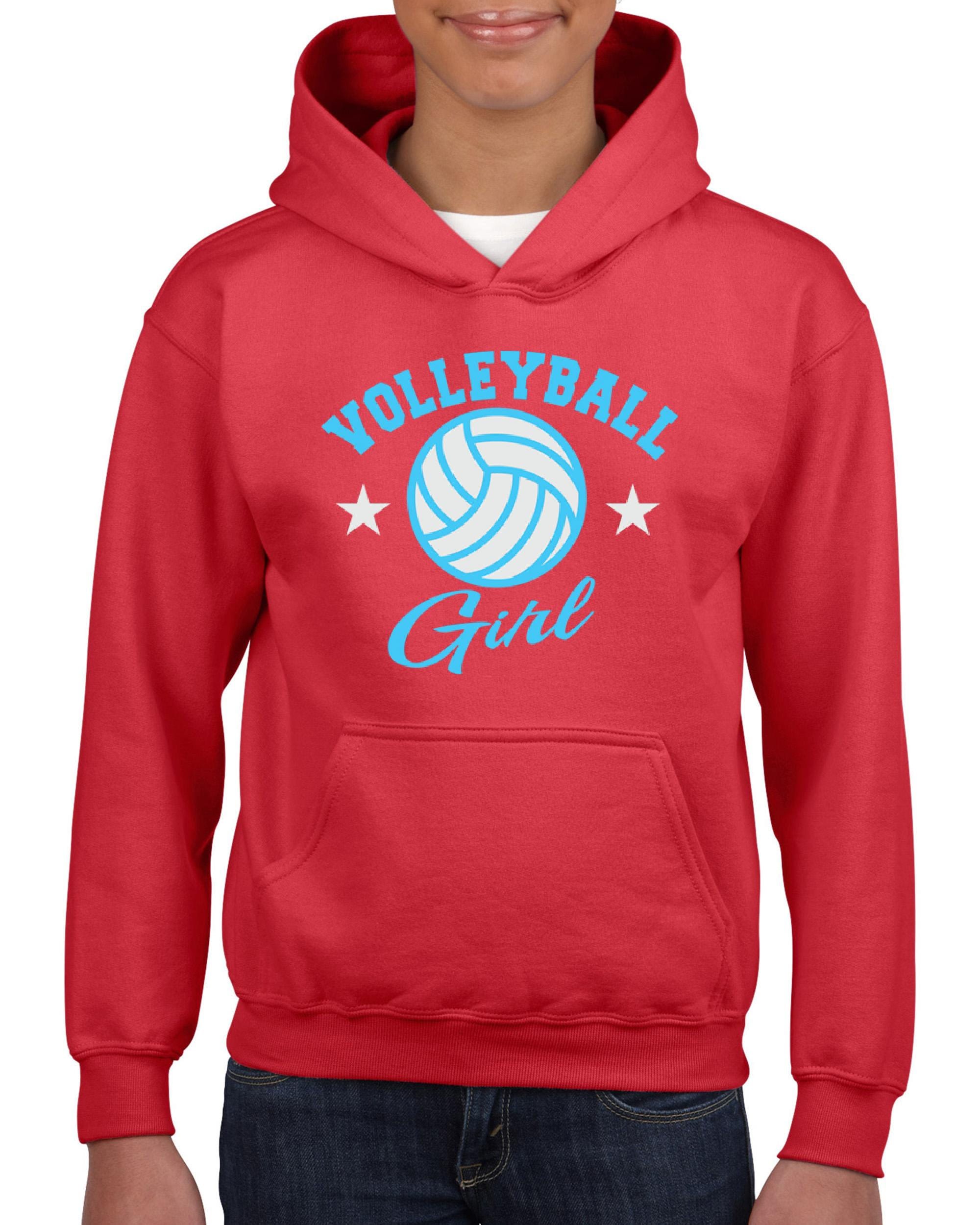 Volleyball Fan Gift Volleyball Girl Unisex Hoodie For Girls Etsy
