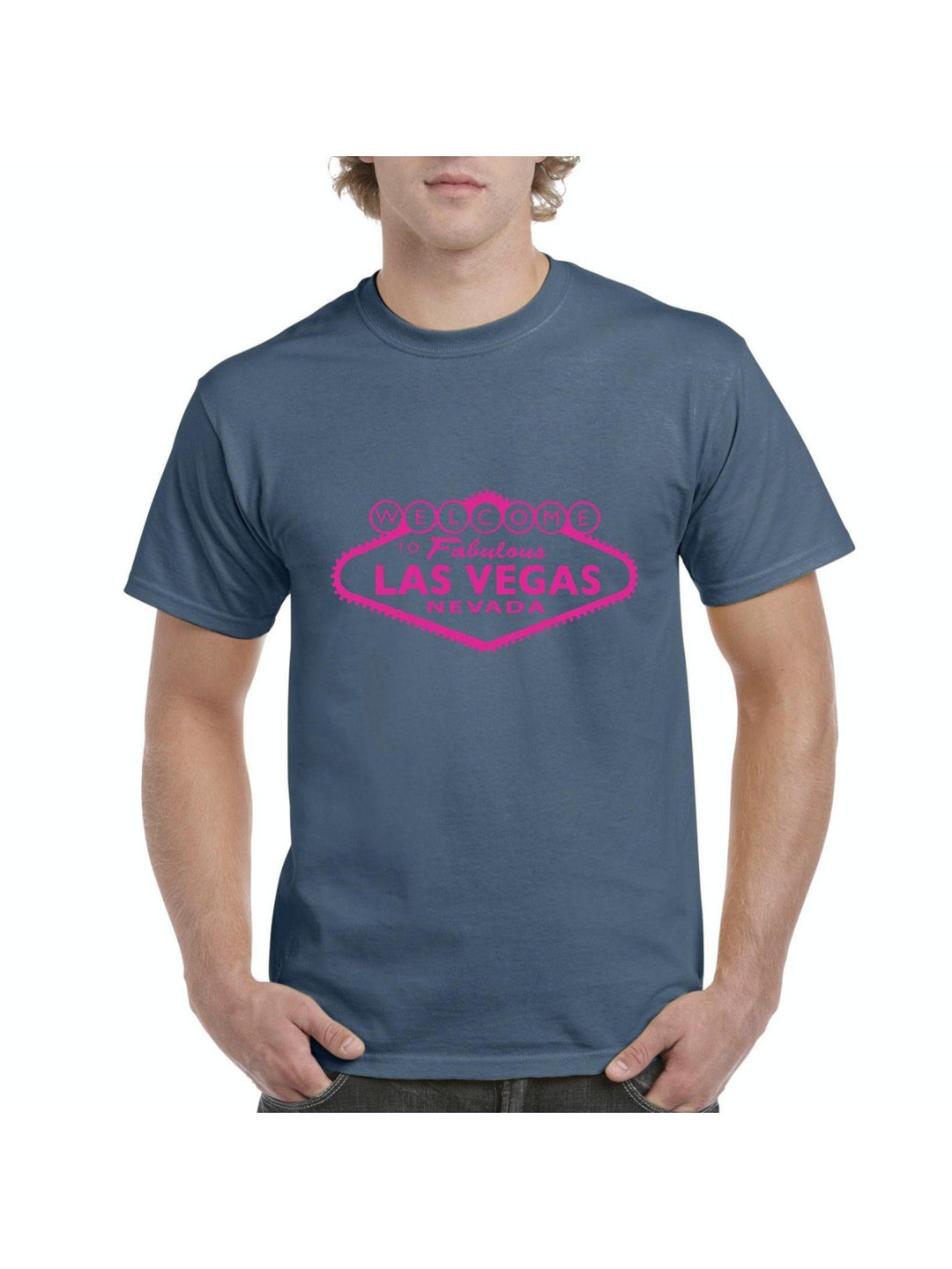 Welcome to Las Vegas in Pink What to Do in Nevada Men's - Etsy