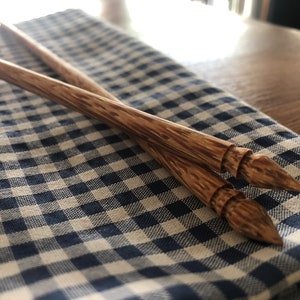 Chopsticks Wood Pairs Palm Wood Chopstick for hair Red Wood Kitchen Chopsticks rest St03
