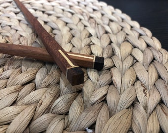 Teakholz Stäbchen Holz Paare gelb Essstäbchen für Haar Teak Holz Küche Essstäbchen Rest #26