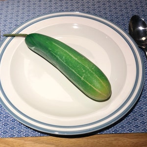 Artificial Cucumber Large Plastic Fake Vegetables Food Green Home Decor Fake Fruit