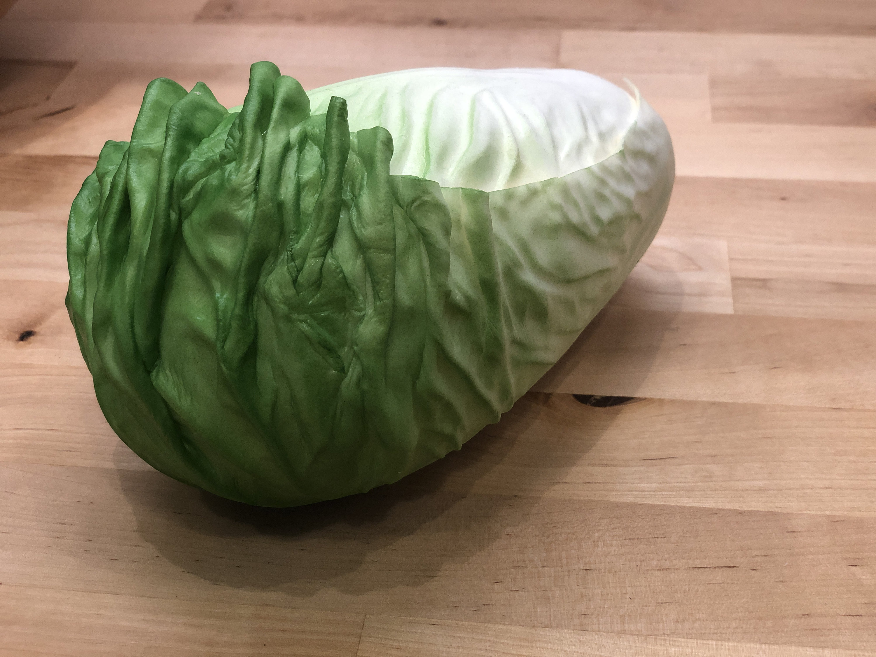 Le chou artificiel napa plastique faux légumes nourriture verte maison