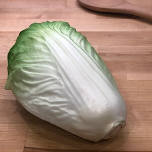 Artificial Napa Cabbage Plastic Fake Vegetables Food Green Home Decor Nappa cabbage Fake Fruit