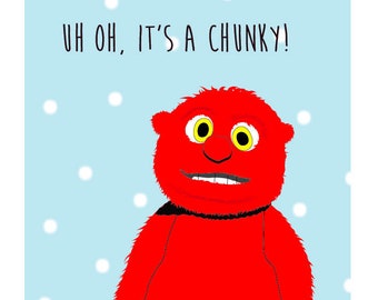 I Think You Should Leave, Digital Illustration, Art Print, Chunky, Funny Gift