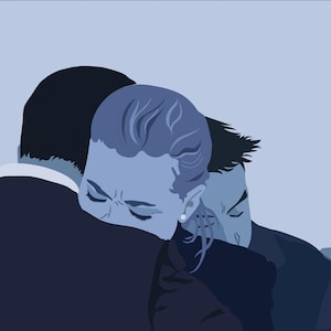 Succession, Digital Illustration, NYC, Art Print, Art, Shiv Roy, Kendall Roy, Roman Roy, Logan Roy, Jeremy Strong, Holiday Gift, Gift, HBO