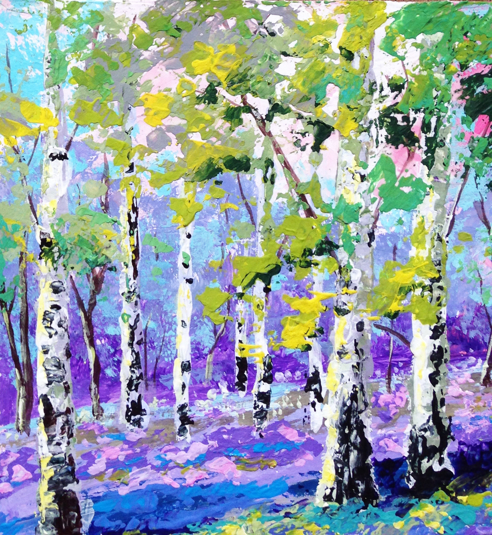 Acrylic Paint Tree - Subhrata Art Gallery - Paintings & Prints, Flowers,  Plants, & Trees, Trees & Shrubs, Other Trees & Shrubs - ArtPal