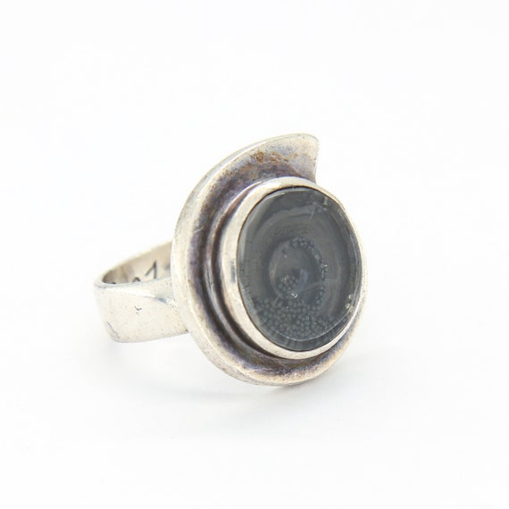 Vintage Silver statement ring, Vintage silver mode