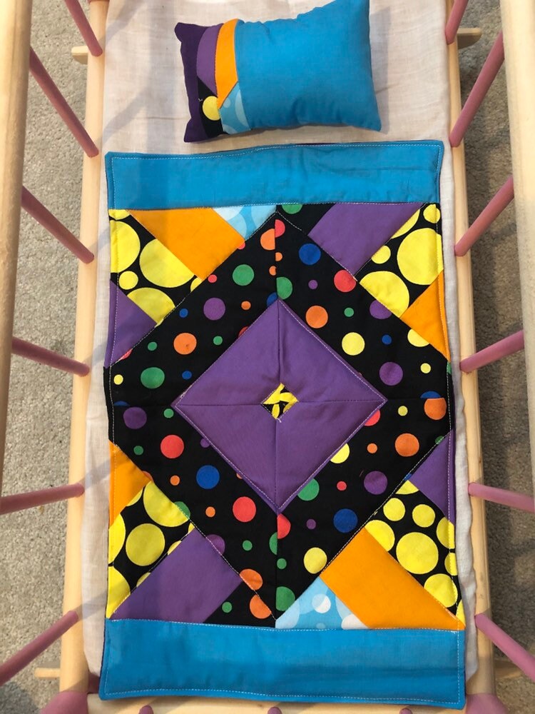 pram pillow and quilt set