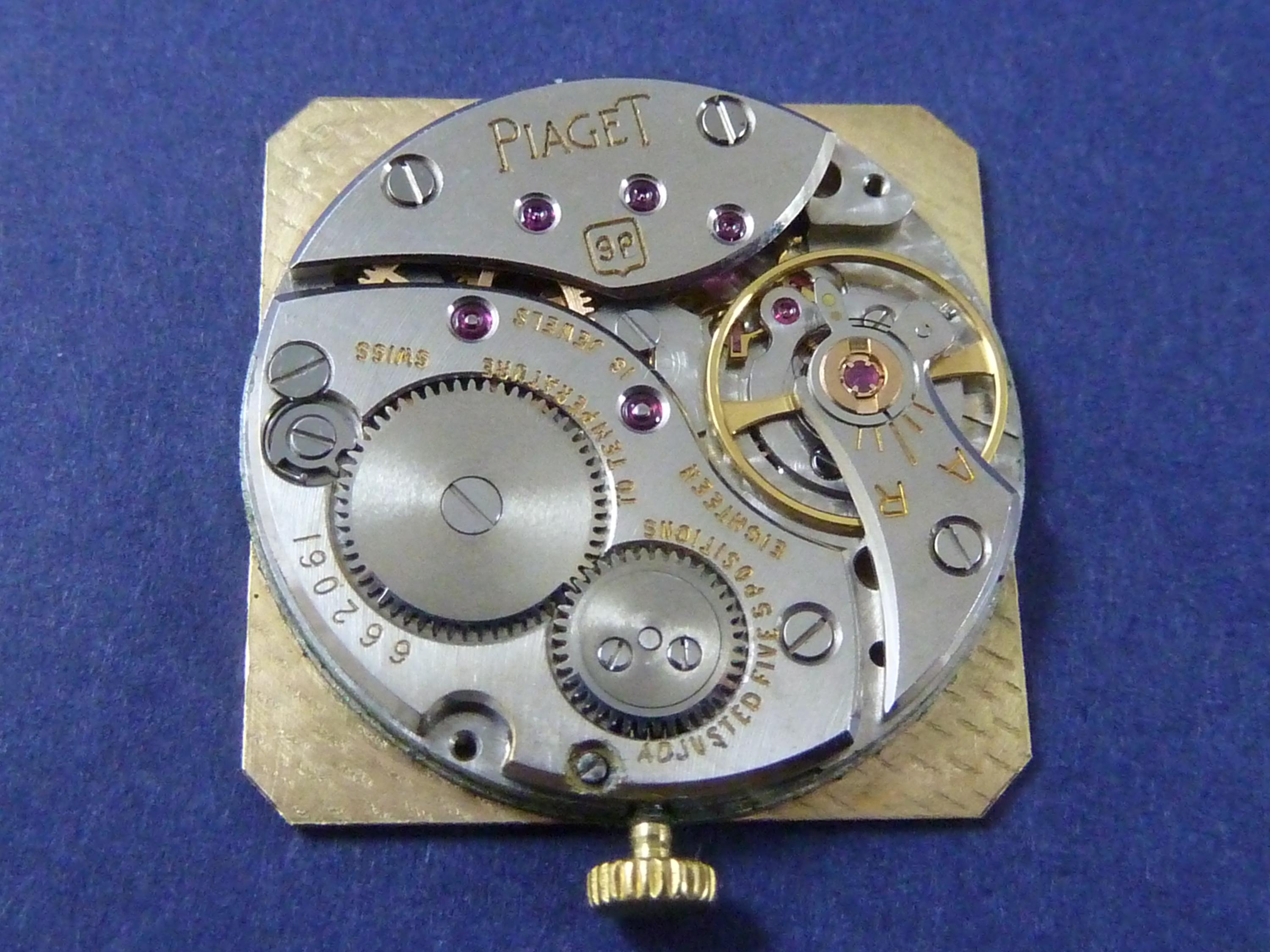 ヴィンテージ ピアジェ 18石腕時計 ムーブメント 9Pゴールド文字盤 針 スペア修理 - Etsy 日本
