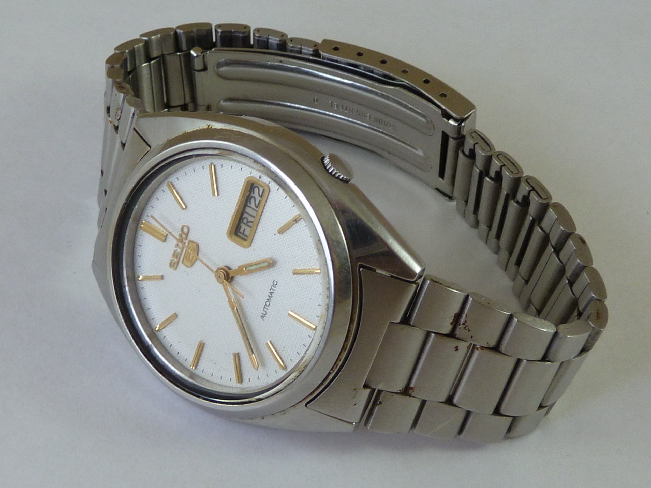 SEIKO 5 Automatic Day Date 7009-3040 F 1980 17 Jewels Working - Etsy