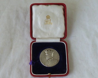 1911 Edward, Prinz Von Wales. Investitur Medal W. G. Johns Silber Royal Mint