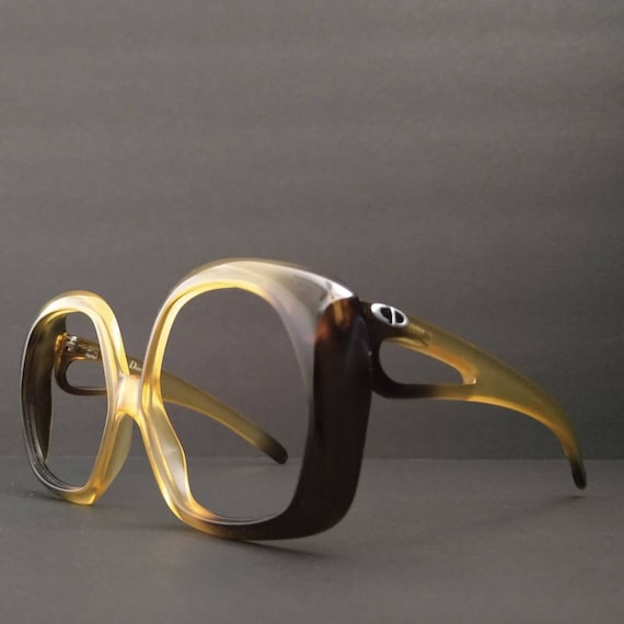 Vintage Christian Dior No. 2005 Honey Gradient Ove