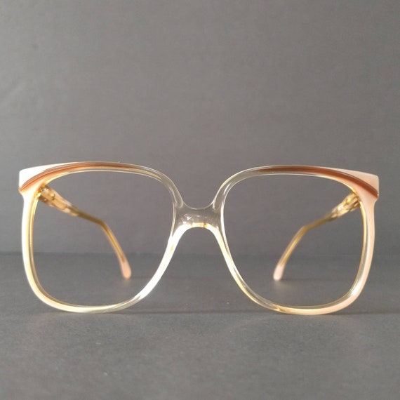 Vintage Cristelle Paulette Oversized Eyeglasses Fr