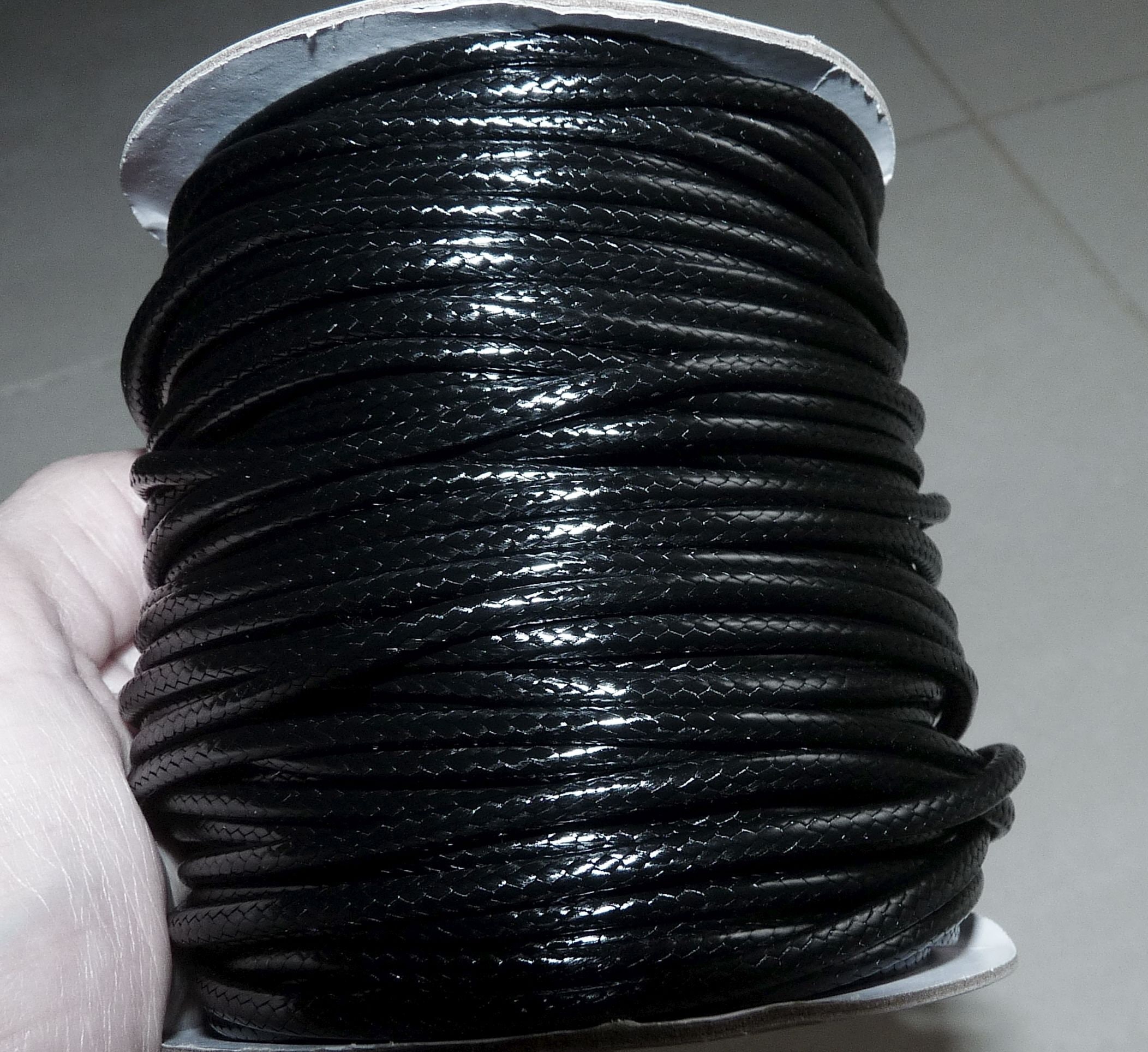 Wholesale Necklaces Necklace Cord Wax Cord Necklace Blanks 18 Inch  Necklaces BULK Necklaces 50pcs Black Cord Necklaces