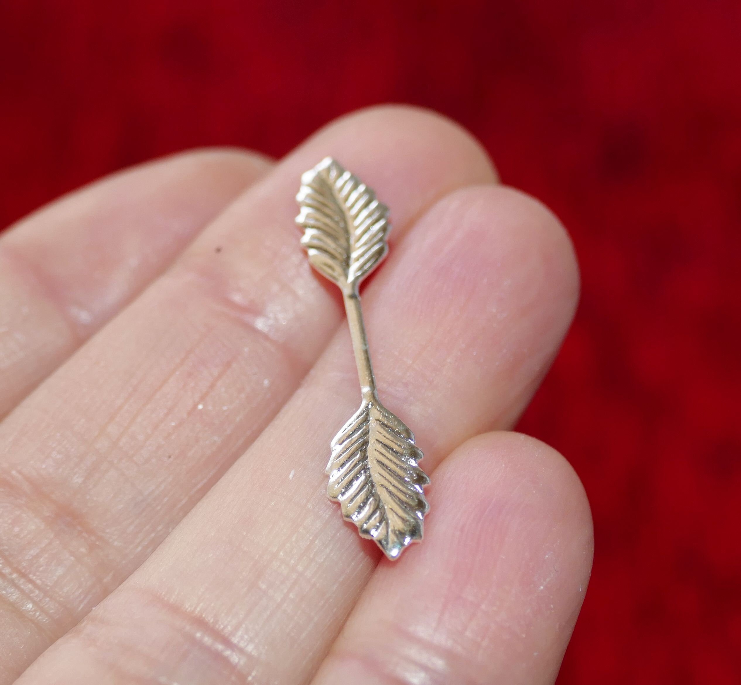 6x-leaf-glue-on-bails-silver-plated-snap-on-bail-pendant-connector