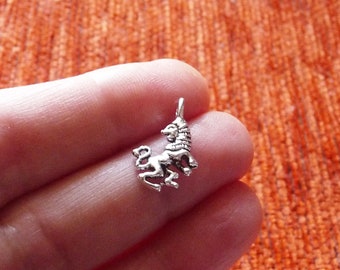 5/10x Lion Charms, Antique Silver Tone Wild Animal Pendants C522