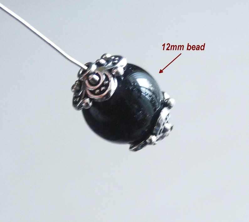 10/30x Flower Bead Caps 10mm Square Flower Bead End Caps Etsy