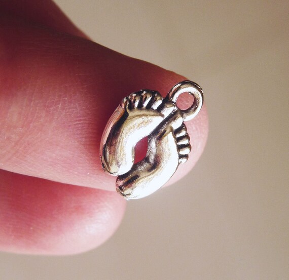 Baby feet charms best sale bulk