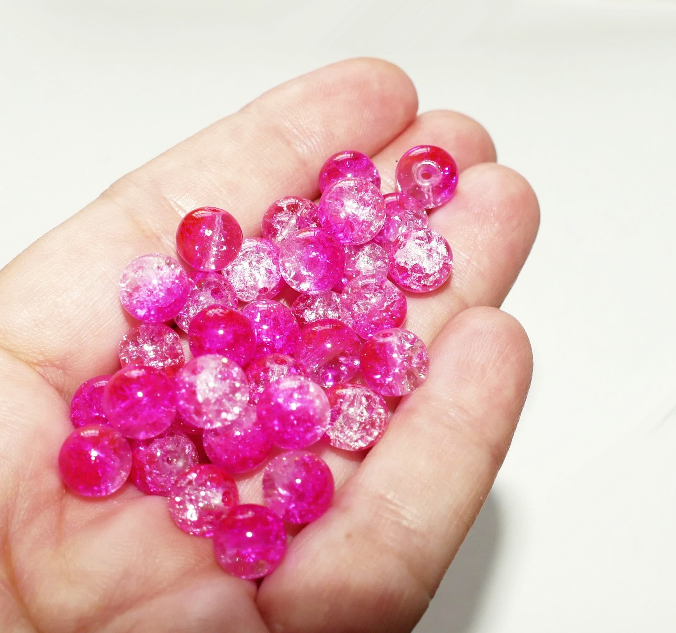 Kalins Glass Beads 8mm 10pk (Select Color) - Fishingurus Angler's