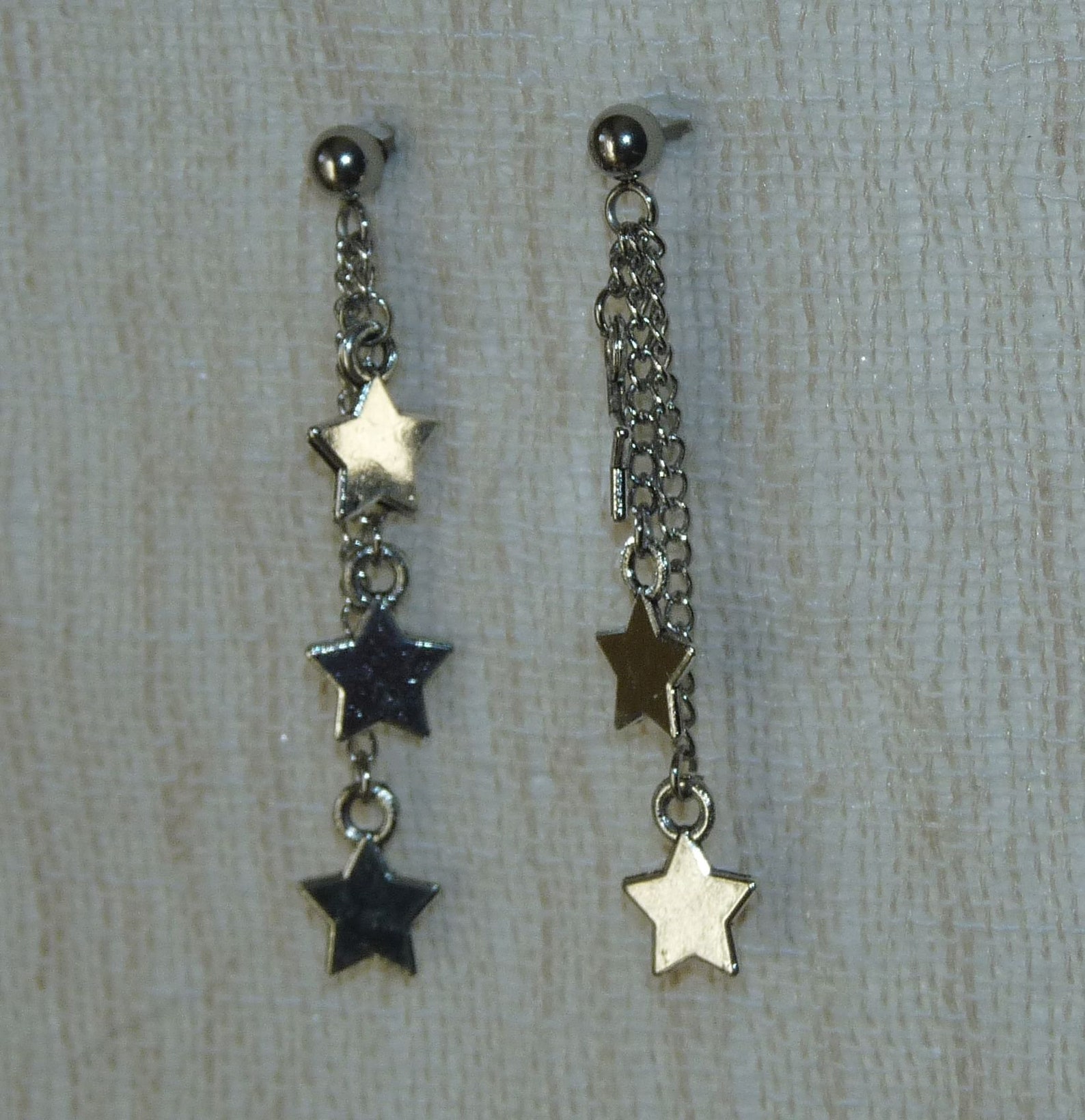Hanging star earrings Clearance