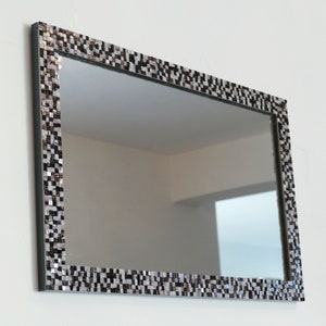 Mosaic Wall Vertical/Horizontal Handmade Mirror H125