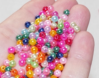 5x acrílico perlas beads spacer joyas DIY bricolaje patrón sol azul plata 20mm