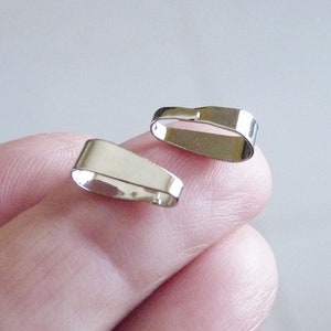 30 x kliksluitingen 11 mm hangerclips, zilverkleur, gratis verzending C689